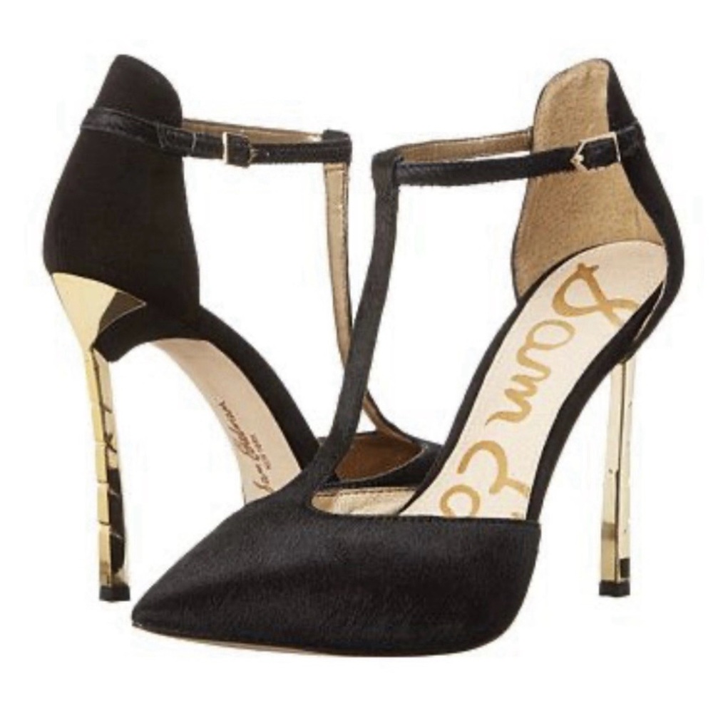 Sam Edelman | Smithfield Pointy Golden heels Stiletto
